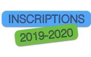 Rentrée 2019/2020 - Pré-inscriptions en ligne