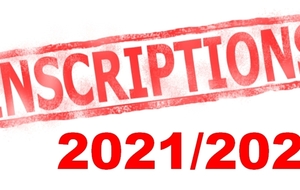 INSCRIPTIONS 2021/2022